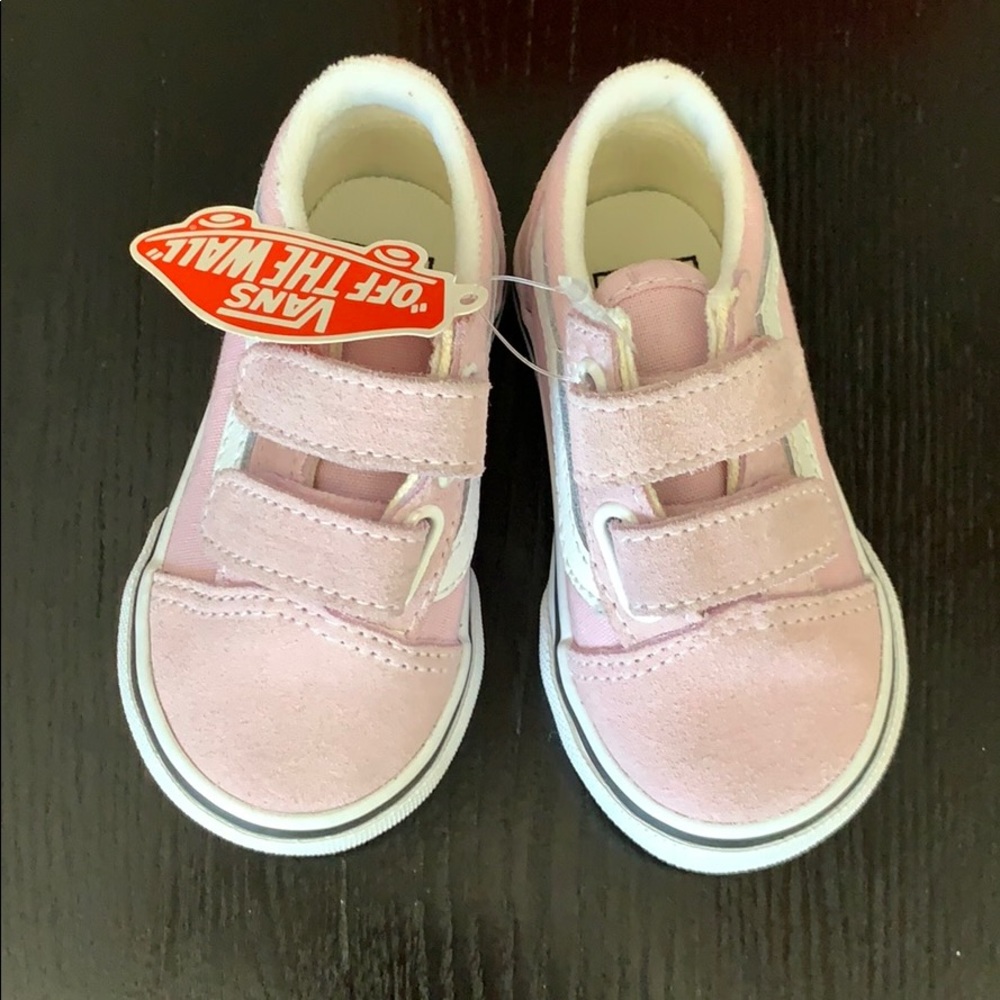 Toddler girls Old Skool shoes pink
